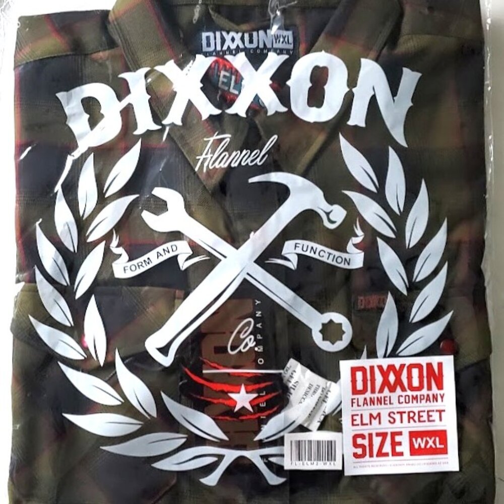 DIXXON Flannel ELM ST 2.0 Flannel Shirt - Freddy Krueger - Horror- Women's XL - Picture 8 of 10